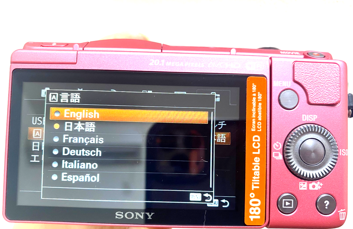 35Languages‼︎ [ Almost unused ]Sony Alpha a 5000 20.1MP Digital