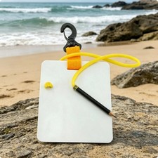PC Plastic Diving Slate, Underwater Writing Slate, Smooth Surface