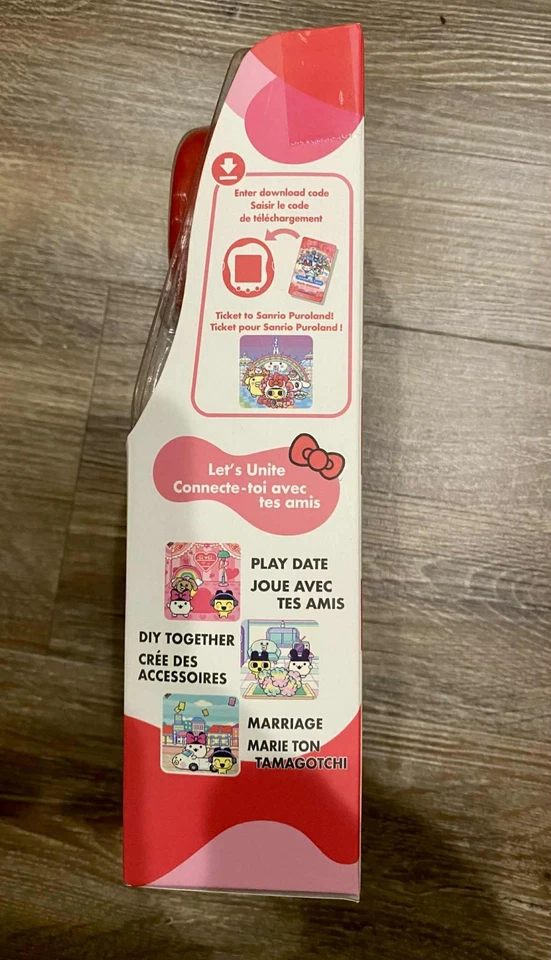 Bandai Tamagotchi Uni Sanrio Rojo Hello Kitty - TOTALMENTE NUEVO - ¡L@@K! Foto 4 de 4