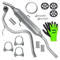 Mitteltopf Auspuff FüR Toyota Yaris 2 Ii XP9 FließHeck 1.3 (2005-11/2011)