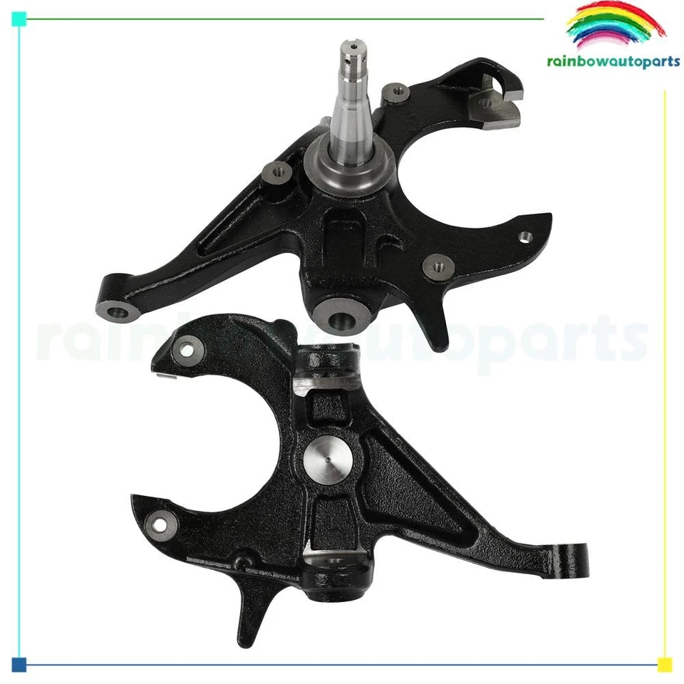 Front 2x Drop Spindles Lowering Kit 2" For 2WD GMC 1992-97 Jimmy 1991-04 Sonoma Foto 3 de 4