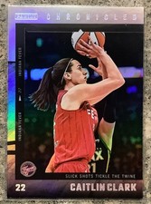 2025 Panini Caitlin Clark Chronicled Holo Foil #45 Fever