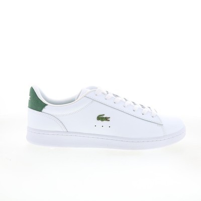 Lacoste Carnaby Set 224 1 SMA Mens White Leather Lifestyle Sneakers Shoes