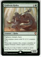 Goldvein Hydra 270 Commander: Secrets of Strixhaven Magic: The Gathering NM