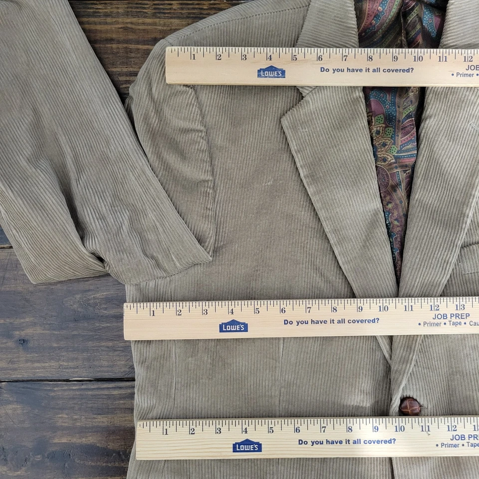 Lauren Ralph Lauren Men's Sport Coat Blazer Two Button Corduroy Cotton Size 42S - Image 2 of 4