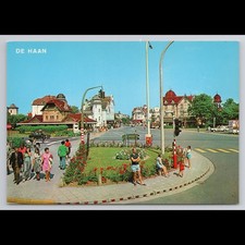 Vintage De Haan Belgium Postcard 1979 Unposted Scenic View Collectible Original