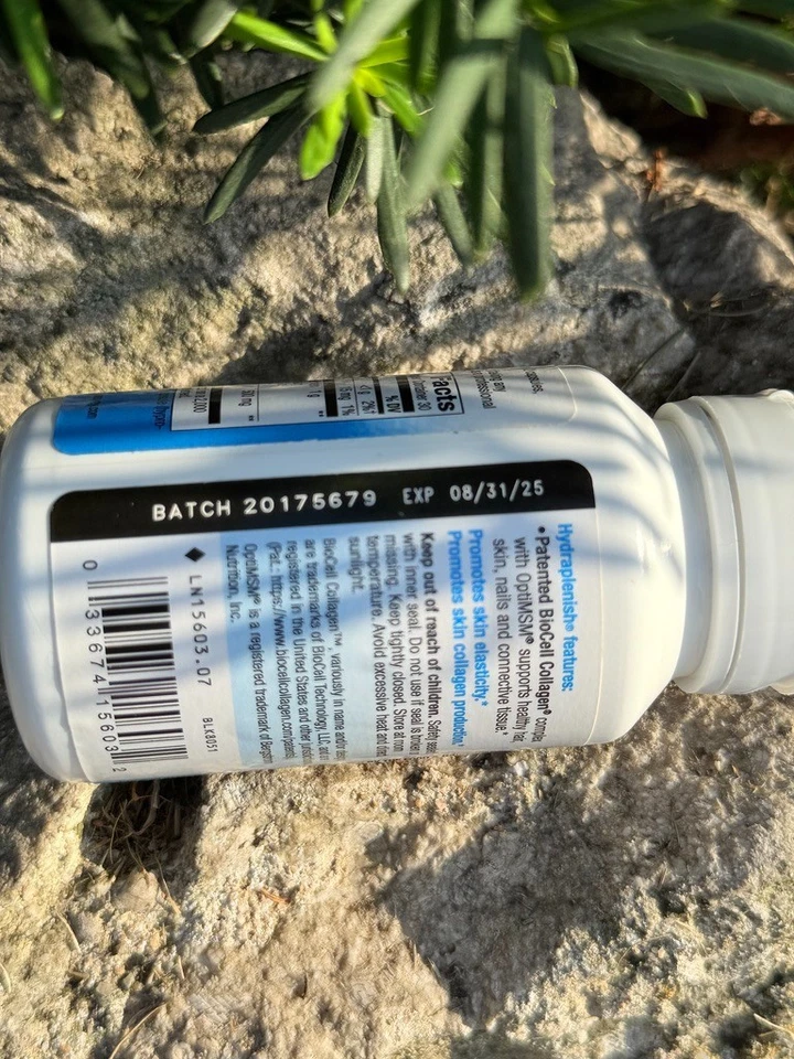 Colágeno BioCell Hydraplenish Nature’s Way + OptiMSM 60 cápsulas Foto 4 de 4