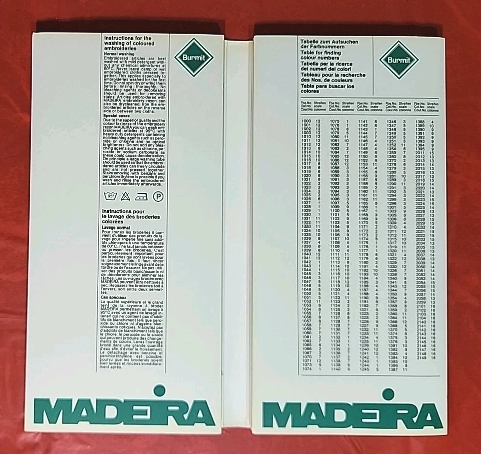 MADEIRA RAYON STICKU TOLEDO COLOR CARD - Image 2 of 4