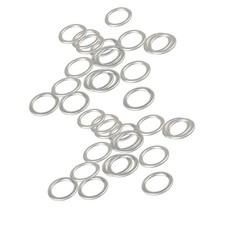 25pcs Car Engine Aluminum Oil Drain Plug Gasket For Audi For Porsche Auto Access
