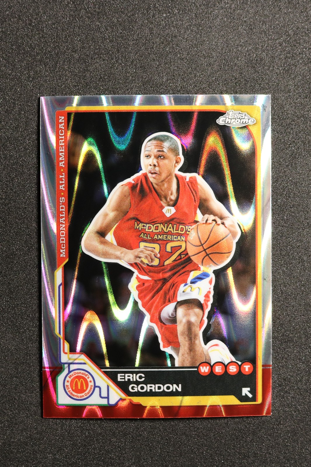 2025 Topps Chrome McDonald's All American #87 Eric Gordon Raywave