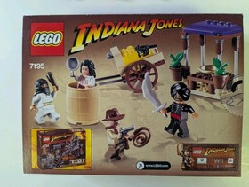 LEGO Indiana Jones: Ambush in Cairo (7195) w/ Box 100% Complete