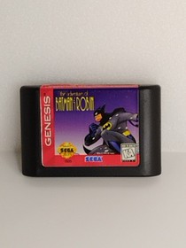 The Adventures of Batman & Robin (Sega Genesis, 1995) Just Game ,Need Cleaned.