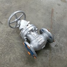 Crane 143 XU 2" Globe Valve, WCB Body, CR13 Disc, 150 Class, HF Seat, CR13 Stem