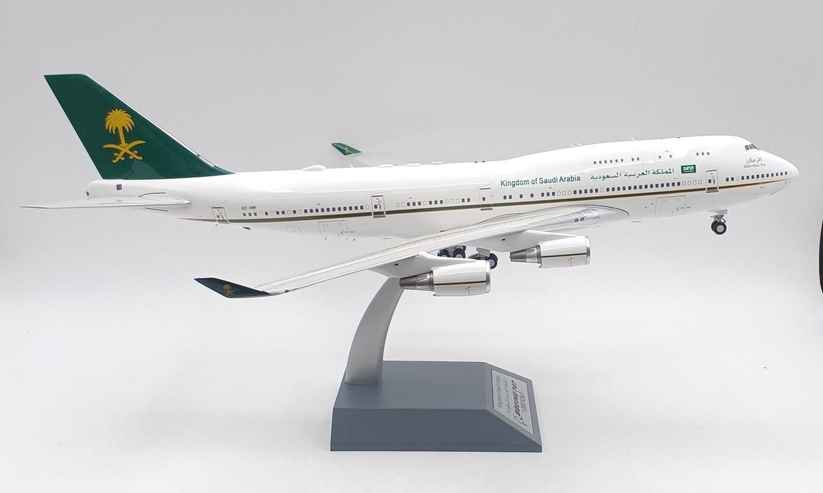 Inflight B747-400 Saudi Arabian Royal Aircraft Hz-Hm1 1/200 | eBay