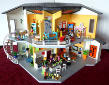 Playmobil 9266 Modernes Wohnhaus, Puppenhaus, Haus, möbliert