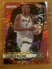 2024 Panini Prizm WNBA - Elizabeth Williams #24 Red Pulsar Prizm /299
