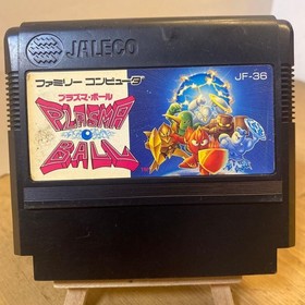 PLASMA BALL Famicom FC NES JF-36 1992 NTSC-J Japan Nintendo Jaleco Tested USED