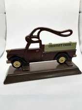 Vintage Chestnut Creek Cast Iron Pickup Truck Nutcracker Rustic Christmas