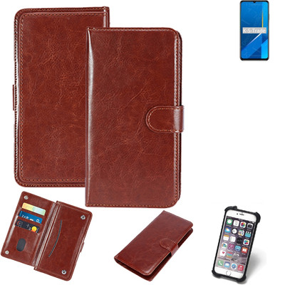 KUNSTLEDER HANDYTASCHE FÜR Huawei Honor X10 Max SCHUTZ HÜLLE WALLET BOOK FLIP 