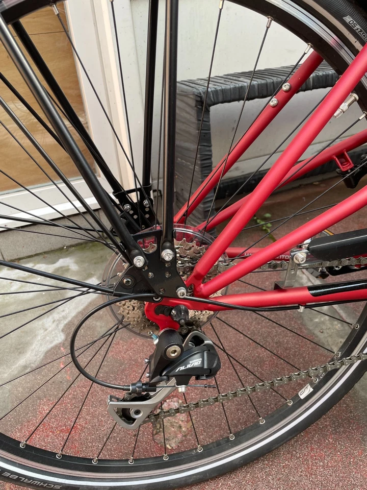 NEW CONTOURA FE- 4 city bike steel frame Size 48 (from 1m54 to 1m67) NOS velo - Bild 4 von 4