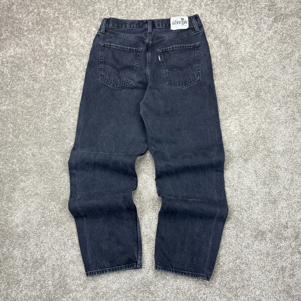 Levi's Silvertab Black Jeans for Men for sale | eBay