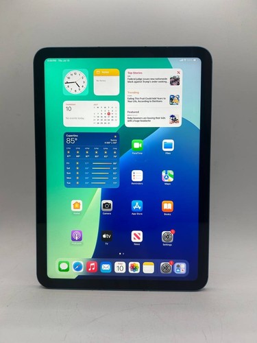 Apple iPad (10. Gen Wi-Fi + Cellular, 64GB) AT&T 10,9" - Blau leicht verbogen PH9