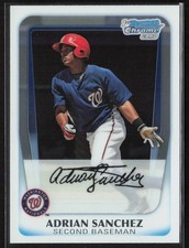 2011 Bowman Chrome #BCP149 Adrian Sanchez Prospects