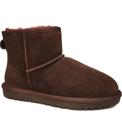 La Conte Damen Braune Wildlederstiefeletten Freizeit LAC6563-20244DBRW