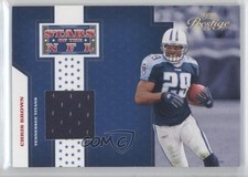 2005 Playoff Prestige Stars of the NFL Materials Chris Brown #NFL-8 0a1