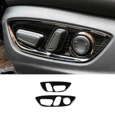 For Toyota Camry 2018-23 2024 Steel Seat Adjustment Handle Panel Trim Black