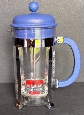 Bodum Coffee Press 12oz Shatterproof, BPA-Free Plastic Beaker Stainless