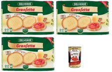 Delverde Granfetta Tłuszcze Biskotta, 3x600g, pachnące ciasteczka z cebuli + polpa
