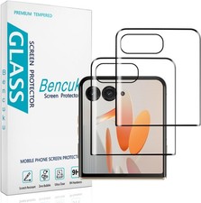 2PCS Screen Protector for Motorola Razr Ultra 2025 Plus 2025 Plus 2024 Tempered
