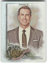 2022 Topps Allen & Ginter #189 Rob Riggle Silver Portrait