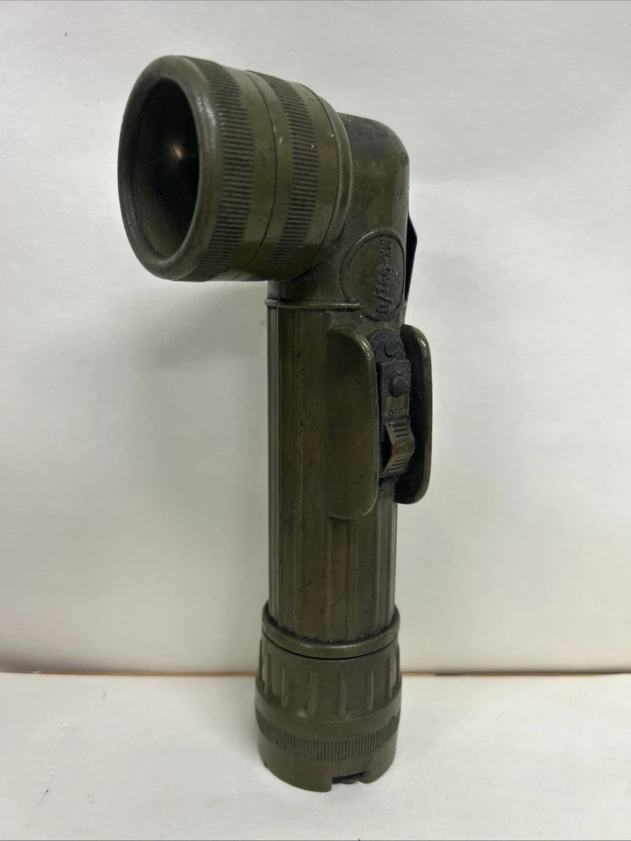 Vintage Lunettes Lampe De Poche Militaire Fulton MX991/U Verte