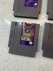 Lotto 3 giochi NES Disney! Autentico! (Ducktales, Rescue Rangers, Darkwing Duck)