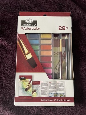 Learn to Watercolor Art Kit for Beginners