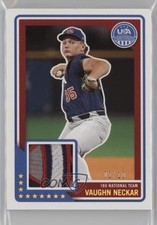 2023 Panini USA Baseball Stars & Stripes Material Gold 1/10 Vaughn Neckar n0c