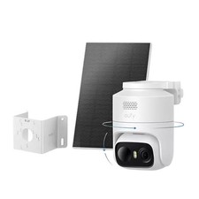 Eufy eufyCam C36 2K Smart Security Camera CCTV with Solar Panel and Corner Mount