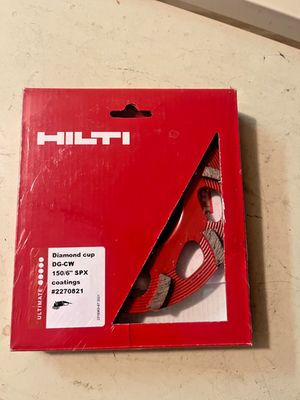 #ad #ad NEW Hilti Cup Wheel Diamond cup DG CW 150 6in SPX Coatings #2270821 $118.99