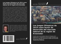 Katerina Kislova | Los Juegos OlíMpicos De 2014 Como Factor De Desarrollo Del...
