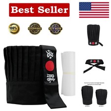 Hibachi Chef Hat Black2 