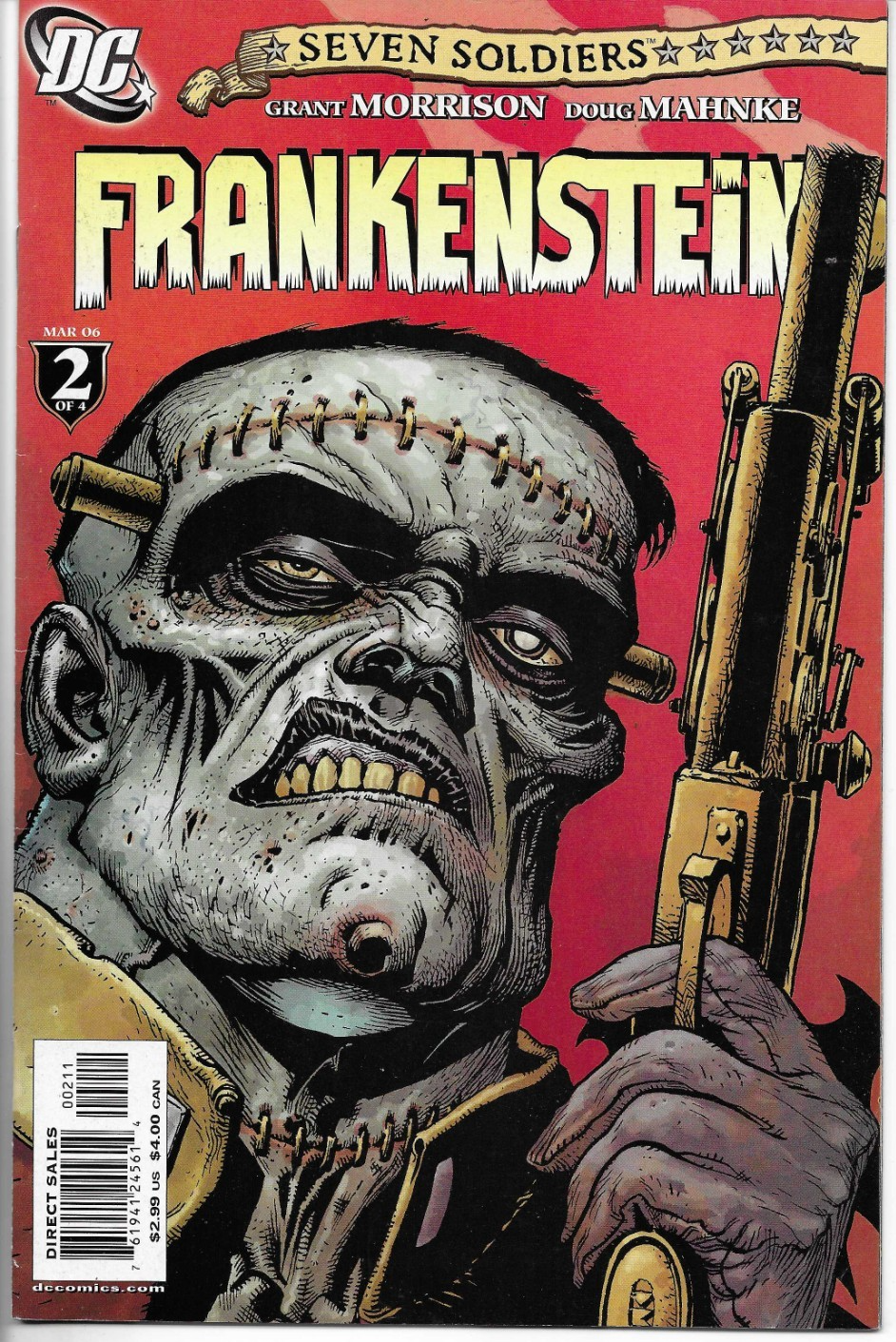 SEVEN SOLDIERS - FRANKENSTEIN #2 - Back Issue (S)