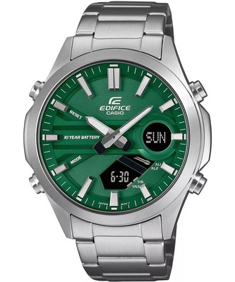 Casio Edifice Silber Herren Armbanduhr EFV-C120D-3AEF