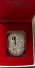 Night Before Christmas-1976 Art Bar 1 oz.999 Silver-Hamilton Mint