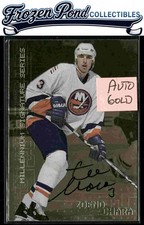 1999-00 Be a Player Millennium Signature Series Zdeno Chara Autographs Gold #155