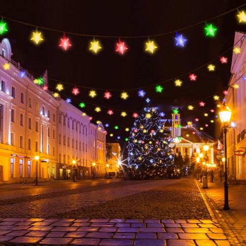 2PCS 39ft Christmas Tree LED Snowflake String Fairy Stake Light Waterproof Decor - Picture 6 of 19