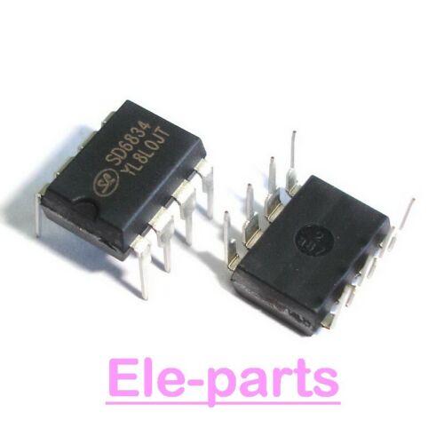 50 STCK. SD6834 DIP-8 SD 6834 Hochspannung MOSFET PFM Controller Serie Chip - Bild 1 von 1