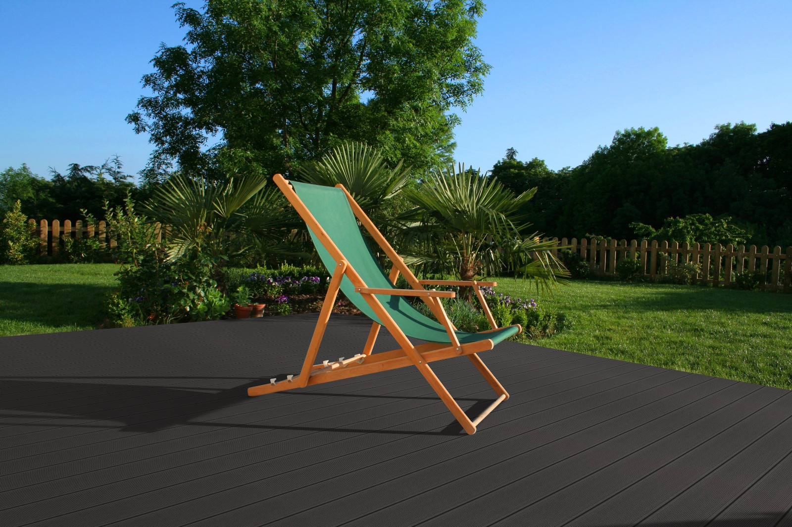 Premium WPC Terrassendielen Komplettbausatz Komplettset 3 Farben 4 m Holz Diele