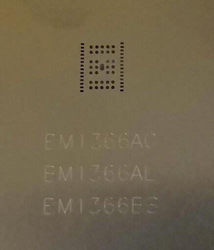 1PC Tin Stencil for CHIP BM1366AG BM1366AL BM1366BS - Picture 2 of 2